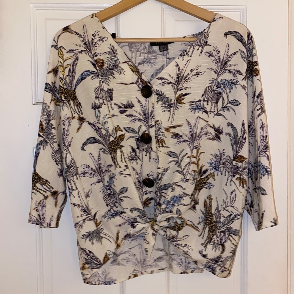 Safari, mid-tied T-shirt